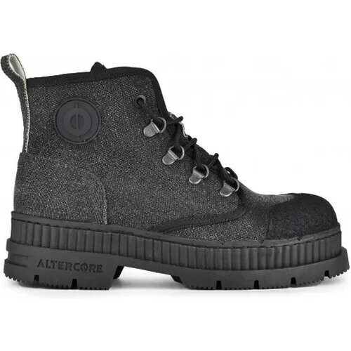 Altercore dames vegan Laarzen Dent Donkergrijs Tweedehands