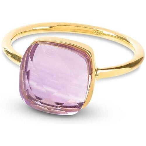 Amadeus dames vegan Ring Sophia Amethist Goud Tweedehands