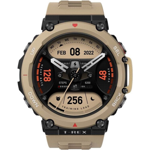 Amazfit T-Rex 2 - Smartwatch - 15 militaire tests - Zwart Tweedehands