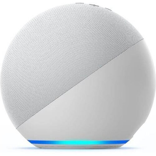 Refurbished Amazon Echo Dot 4 Speaker Bluetooth - Wit/Grijs Tweedehands