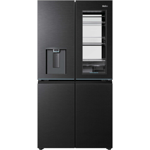 Haier HCW99F18DHMB - Amerikaanse koelvriescombinatie - 700 liter - zwart