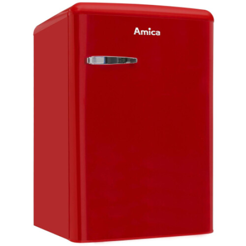 Amica KS15610R/VT862AR - Koel-vriescombinatie - Energieklasse E - Rood Tweedehands