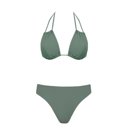Anekdot dames vegan Bikini Low Versatile + Skyline Slim Sage Tweedehands