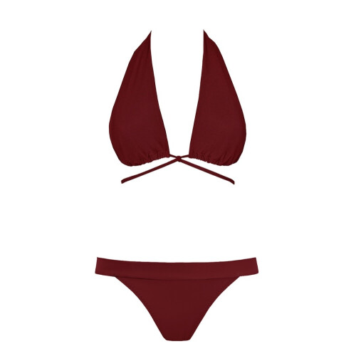 Anekdot dames vegan Bikini Versatile + Cheeky Merlot Tweedehands