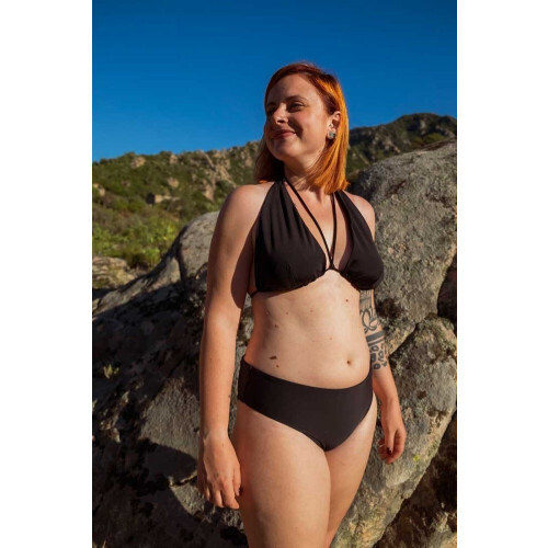 Anekdot dames vegan Bikini Versatile + Core Zwart Tweedehands