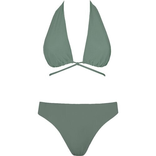 Anekdot dames vegan Bikiniset Versatile + Skyline Slim Saliegroen Tweedehands