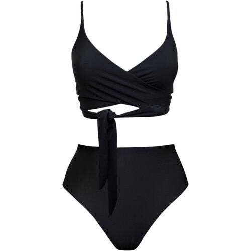 Anekdot dames vegan Lin + Skyline High Bikini Zwart Tweedehands