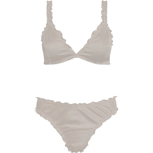 Anekdot dames vegan Lingerieset Champagne Tweedehands