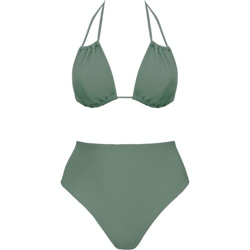 Anekdot dames vegan Low Versatile + Skyline High Bikini Set Sage Tweedehands