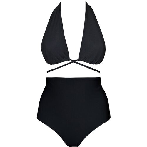 Anekdot dames vegan Versatile + Core High Bikini Set Zwart Tweedehands