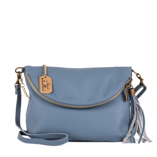 Anna Morellini Tas - Blauw Tweedehands
