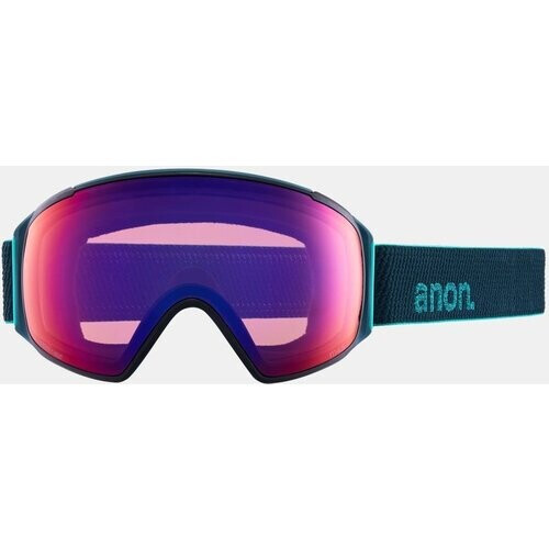 Anon M4S Toric Goggle + Bonus Lens + Mfi Facemask Skibril Dames Rood Tweedehands