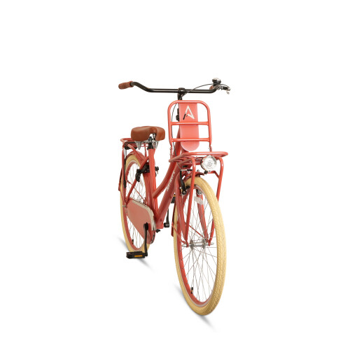 Antilope Cargo Transport Meisjesfiets 26 Inch Koraalrood