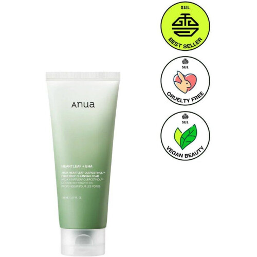 Anua - Heartleaf + BHA - Cleansing Foam - 25 ml - Travel Tweedehands