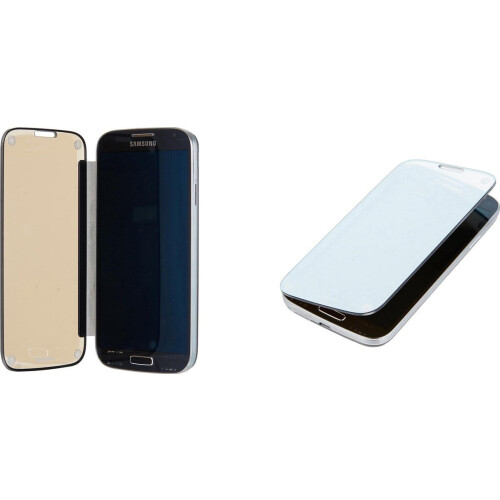Anymode Me-In Case - Samsung Galaxy S4 - Spiegelfunctie - Zwart