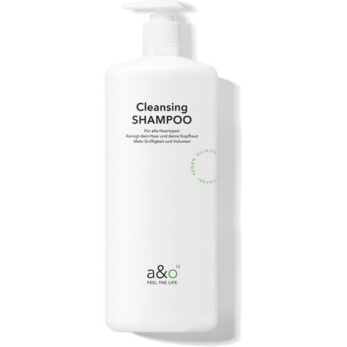 a&o FEEL THE LIFE unisex vegan Cleansing Shampoo Big Pack