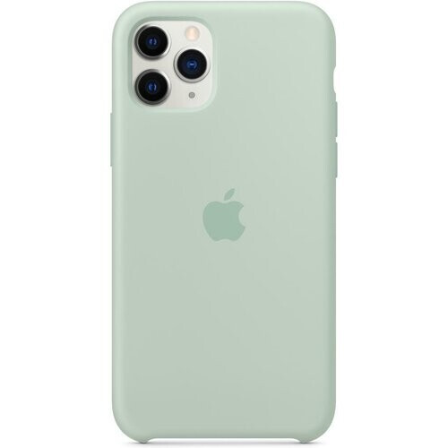 Refurbished Apple Hoesje iPhone 11 Pro Hoesje - Silicone Groen Tweedehands