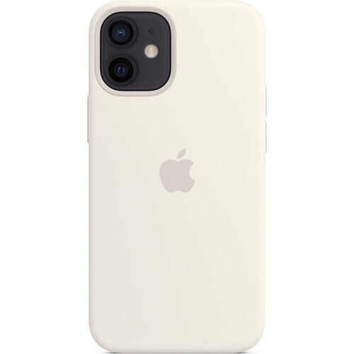 Refurbished Apple Hoesje iPhone 12 mini Hoesje - Silicone Wit Tweedehands
