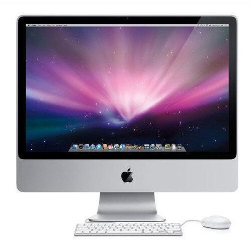 Apple iMac - 20 Inch - Intel Core 2 Duo 2.4 GHz - 250 GB - Zilver Tweedehands