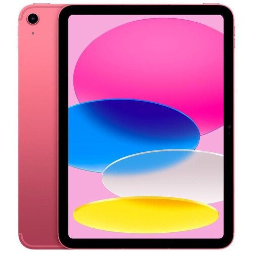 Apple iPad 10 (2022, A14 series) - Roze - 64 GB - WiFi + 5G