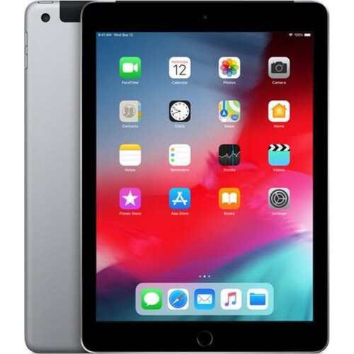 Apple iPad (2018) - 9.7 inch - WiFi + 4G - 32GB - Spacegrijs Tweedehands
