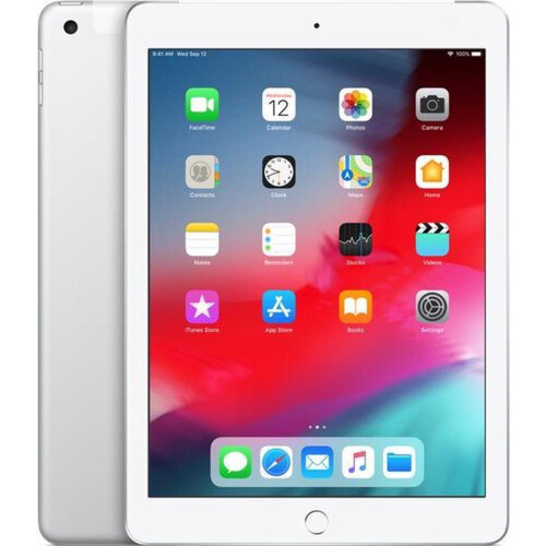 Apple iPad (2018) - 9.7 inch - WiFi + 4G - 32GB - Zilver Tweedehands