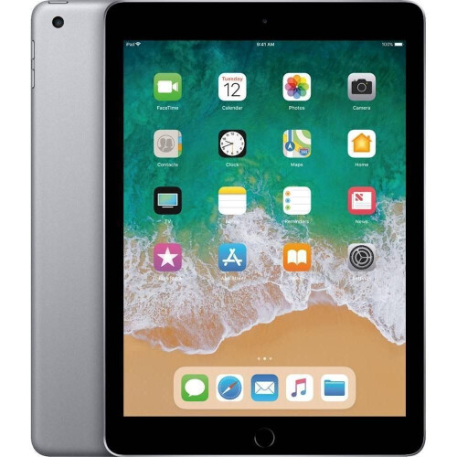 Apple iPad 5 (2017, A9 series) - Spacegrijs - 32 GB - WiFi Tweedehands
