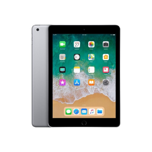 Apple iPad 6 (2018, A10 series) - Spacegrijs - 128 GB - WiFi