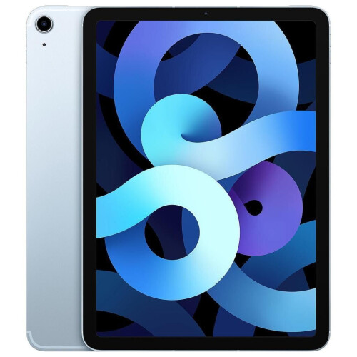 Apple iPad Air 4 (2020, A14 series) - Hemelsblauw - 256 GB - WiFi + 4G