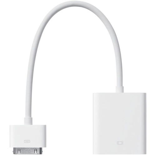 Apple iPad - Dockconnector-naar-VGA-adapter - 0.15 m - Wit Tweedehands
