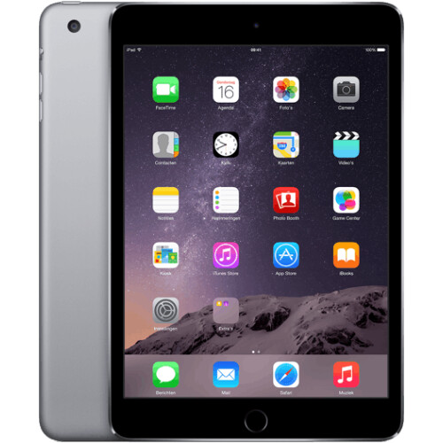 Apple iPad Mini 3 - WiFi + Cellular - 64GB - Grijs