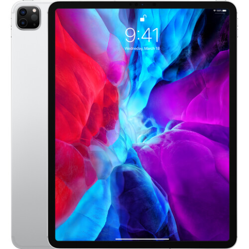 Apple iPad Pro (2020) - Tablet - 12.9"Liquid Retina - 128GB Wi-Fi - Zilver Tweedehands