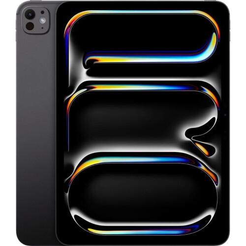 Apple iPad Pro (2024, M4 series) - Spacezwart - 512 GB - WiFi + 5G Tweedehands