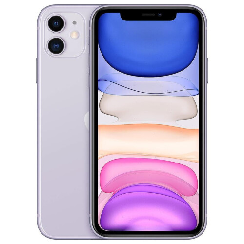 Apple iPhone 11 - Paars - 128 GB - Fysieke simkaart + eSIM