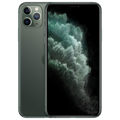 Apple iPhone 11 Pro Max - Middernachtgroen - 64 GB - Fysieke simkaart + eSIM