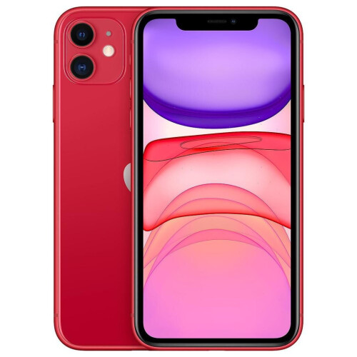 Apple iPhone 11 - Rood - 64 GB - Fysieke simkaart + eSIM
