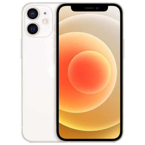 Apple iPhone 12 mini - Wit - 128 GB - Fysieke simkaart + eSIM