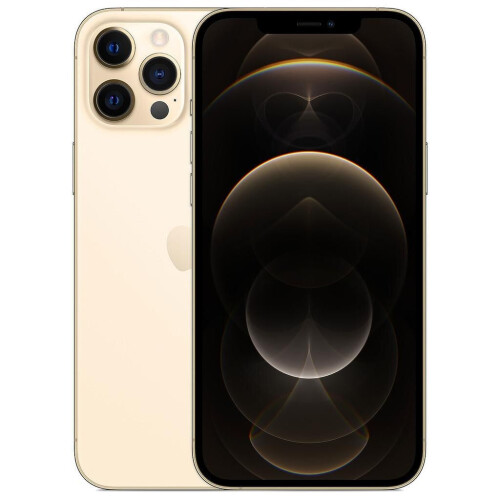 Apple iPhone 12 Pro Max - Goud - 128 GB - Fysieke simkaart + eSIM Tweedehands