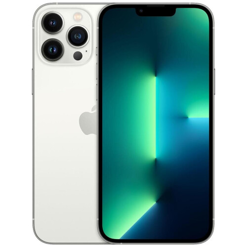 Apple iPhone 13 Pro Max - Zilver - 128 GB - Fysieke simkaart + eSIM