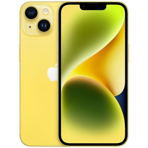 Apple iPhone 14 - Geel - 128 GB - Fysieke simkaart + eSIM Tweedehands