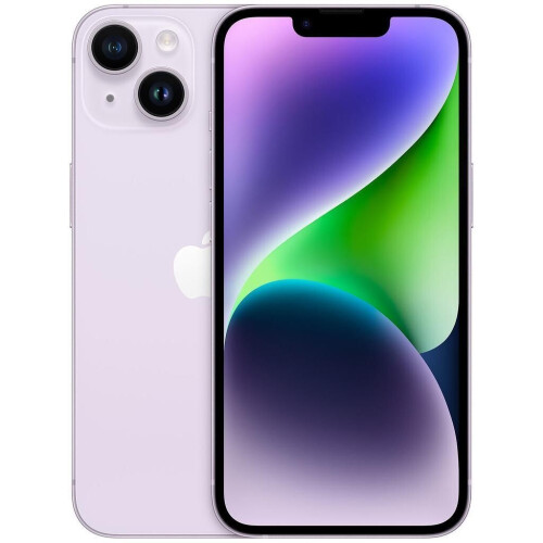 Apple iPhone 14 - Paars - 128 GB - Fysieke simkaart + eSIM