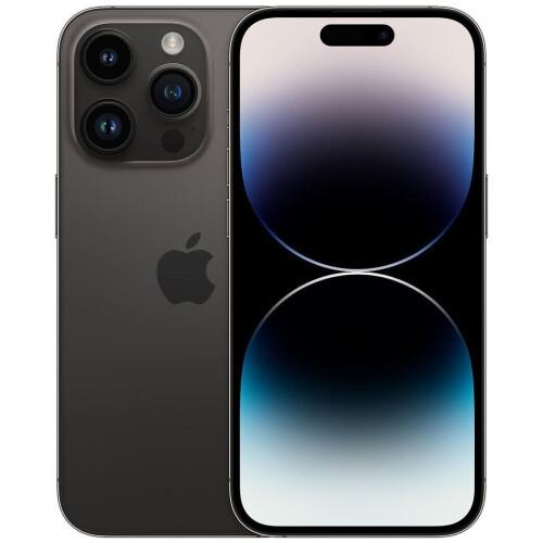 Apple iPhone 14 Pro - Spacezwart - 128 GB - Fysieke simkaart + eSIM