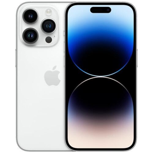 Apple iPhone 14 Pro - Zilver - 256 GB - Fysieke simkaart + eSIM Tweedehands
