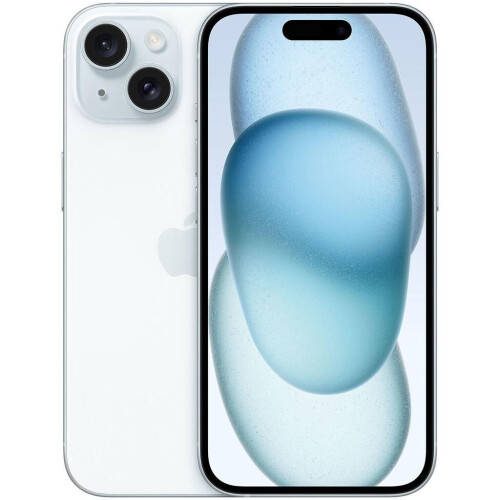Apple iPhone 15 - Blauw - 128 GB - Fysieke simkaart + eSIM Tweedehands