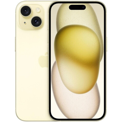 Apple iPhone 15 - Geel - 128 GB - eSIM Tweedehands