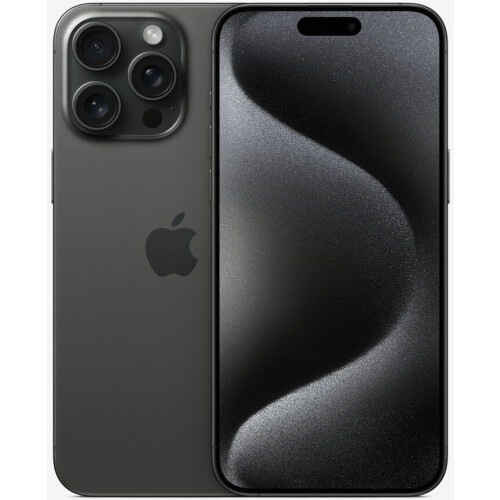 Apple iPhone 15 Pro Max - 1TB - OLED - Zwart Titanium