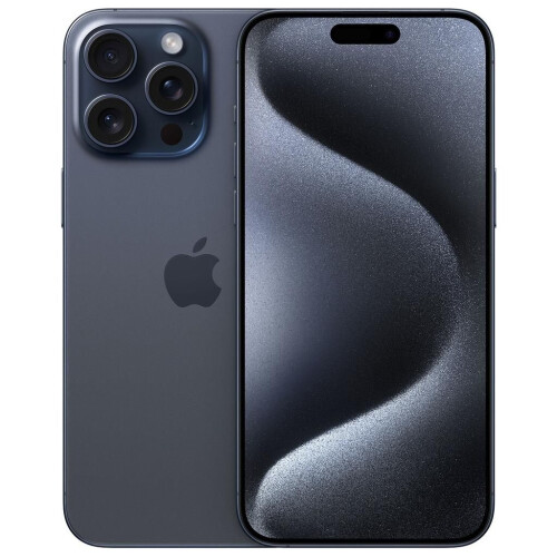Apple iPhone 15 Pro Max - Blauw titanium - 256 GB - Fysieke simkaart + eSIM