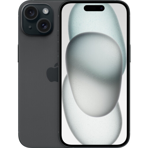 Apple iPhone 15 - Refurbished - 128GB - Zwart Tweedehands