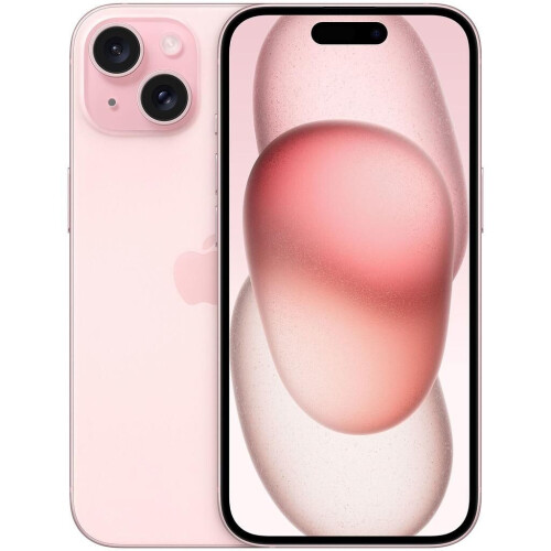 Apple iPhone 15 - Roze - 128 GB - Fysieke simkaart + eSIM