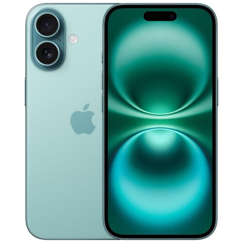 Apple iPhone 16 - Blauwgroen - 128 GB - eSIM